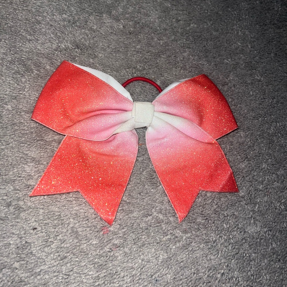 3 for $12 red cheer bow